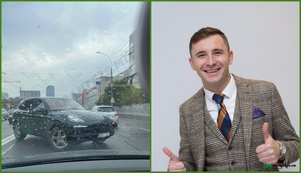 FOTO // Emilian Crețu încalcă regulile de circulație? Cum a fost surprins Porsche-ul actorului